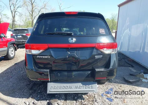 2014 Honda Odyssey Touring/Touring Elite из США, поврежденный, VIN 5FNRL5H98EB095382